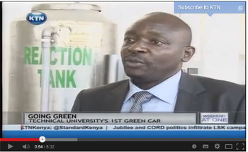 Technical University of Kenya launches first green vehicle 