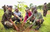 Staff, Students Plant 1,000 Tree Seedlings at Langata Barracks