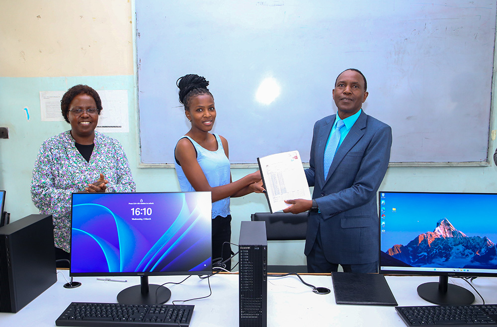 Konza Donates 30 Computers to the Department of Creative Arts 